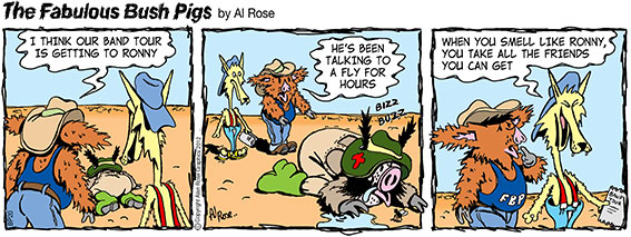 Ronny Smells so talks to fly