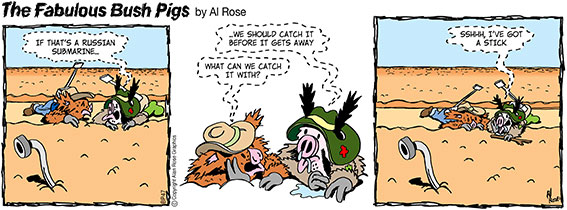 Fight submarine with a stick