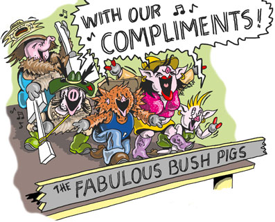 Band sing "With Compliments"