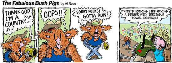 Singer has Irritable Bowel