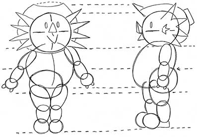 How to Draw TP - front rough sm