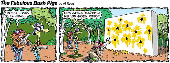 Paint Ball 2 - Van Gogh