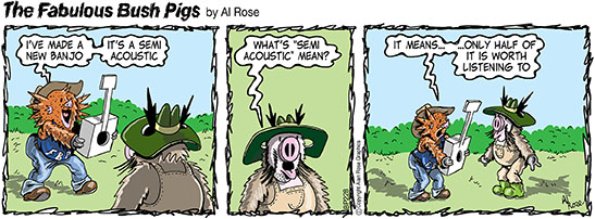 semi acoustic guitar half worth listening to