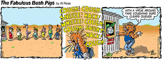 cough to disperse queue