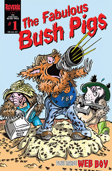 32 page Fabulous Bush Pigs colour comic