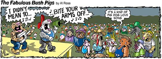 pig dogs sing love song