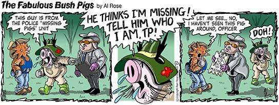 He thinks I'm missing