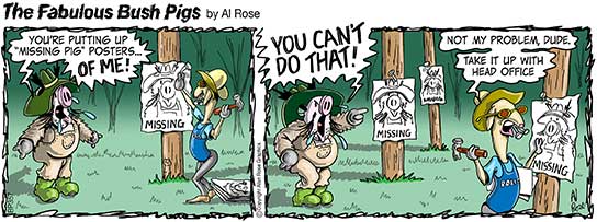 can't put up posters of me missing