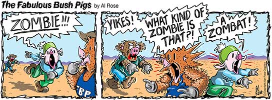 zombie wombat